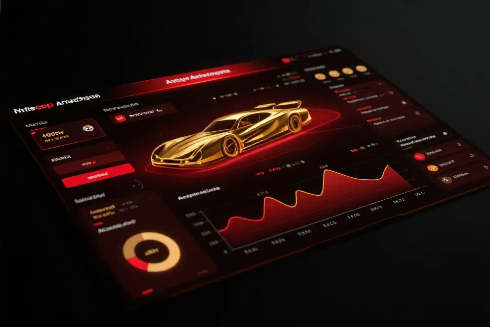 极速赛车走势图可视化示意图