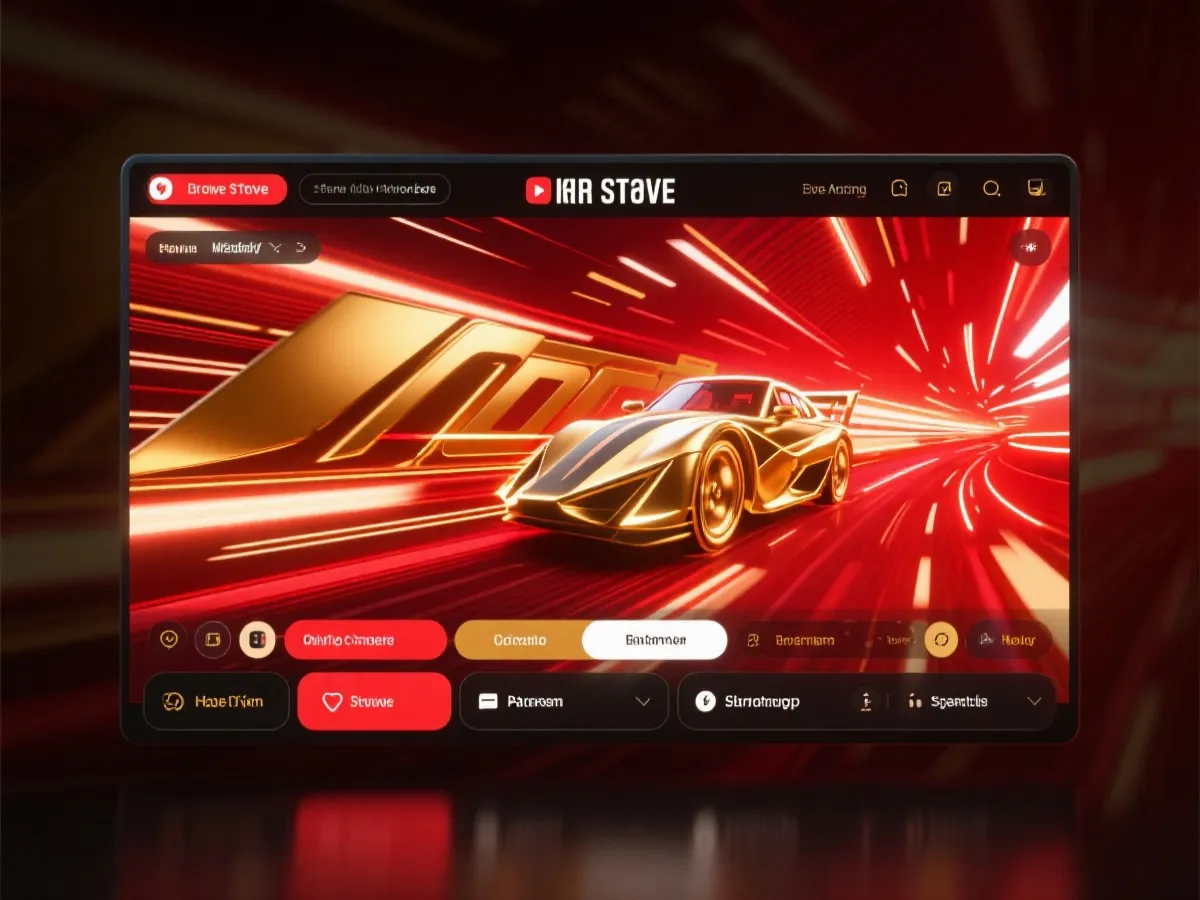 极速赛车实时赛况演示图